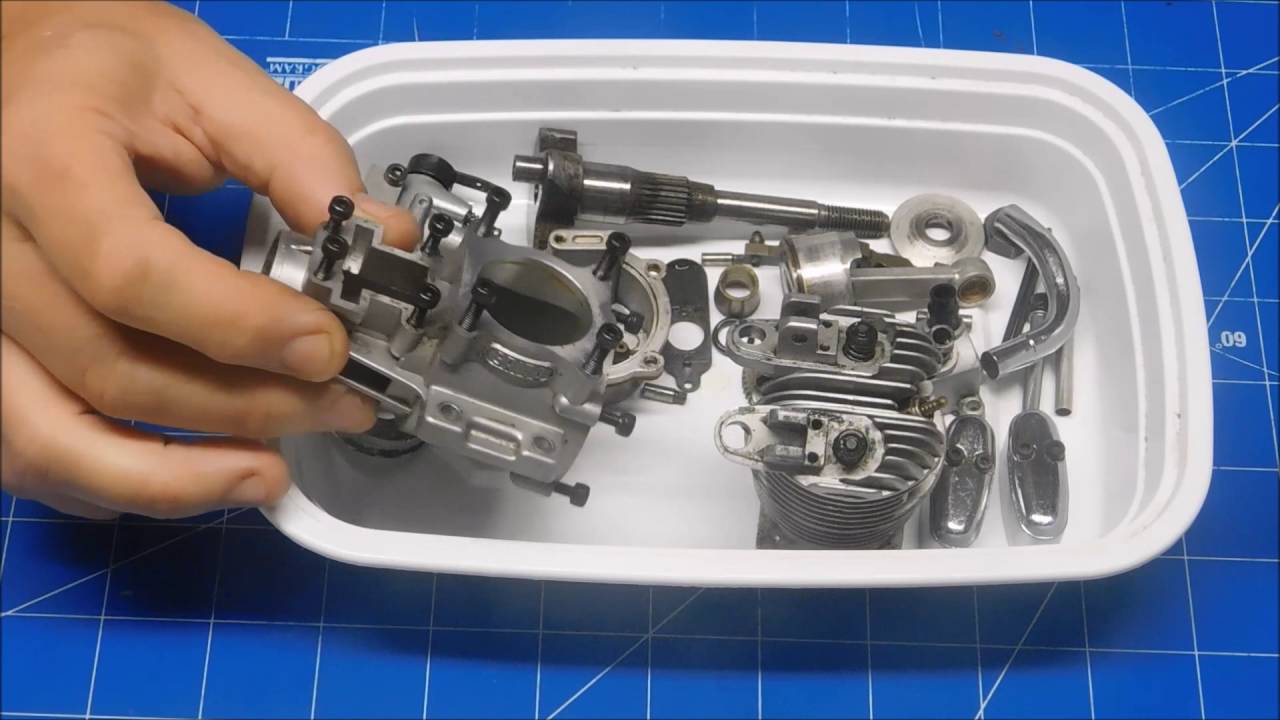 Saito FA-65 Tear down for rebuild Part 2