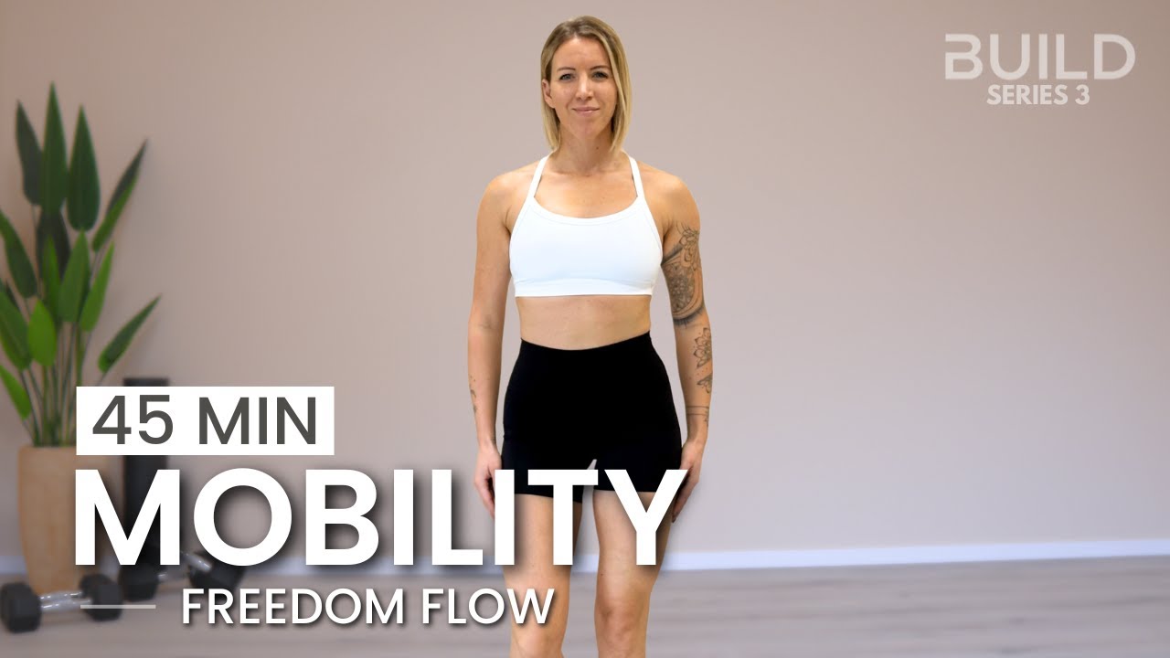 45 Min Mobility Workout - Active Recovery - Lower Back & Hips Focus: DAY 38 / Build Series 3