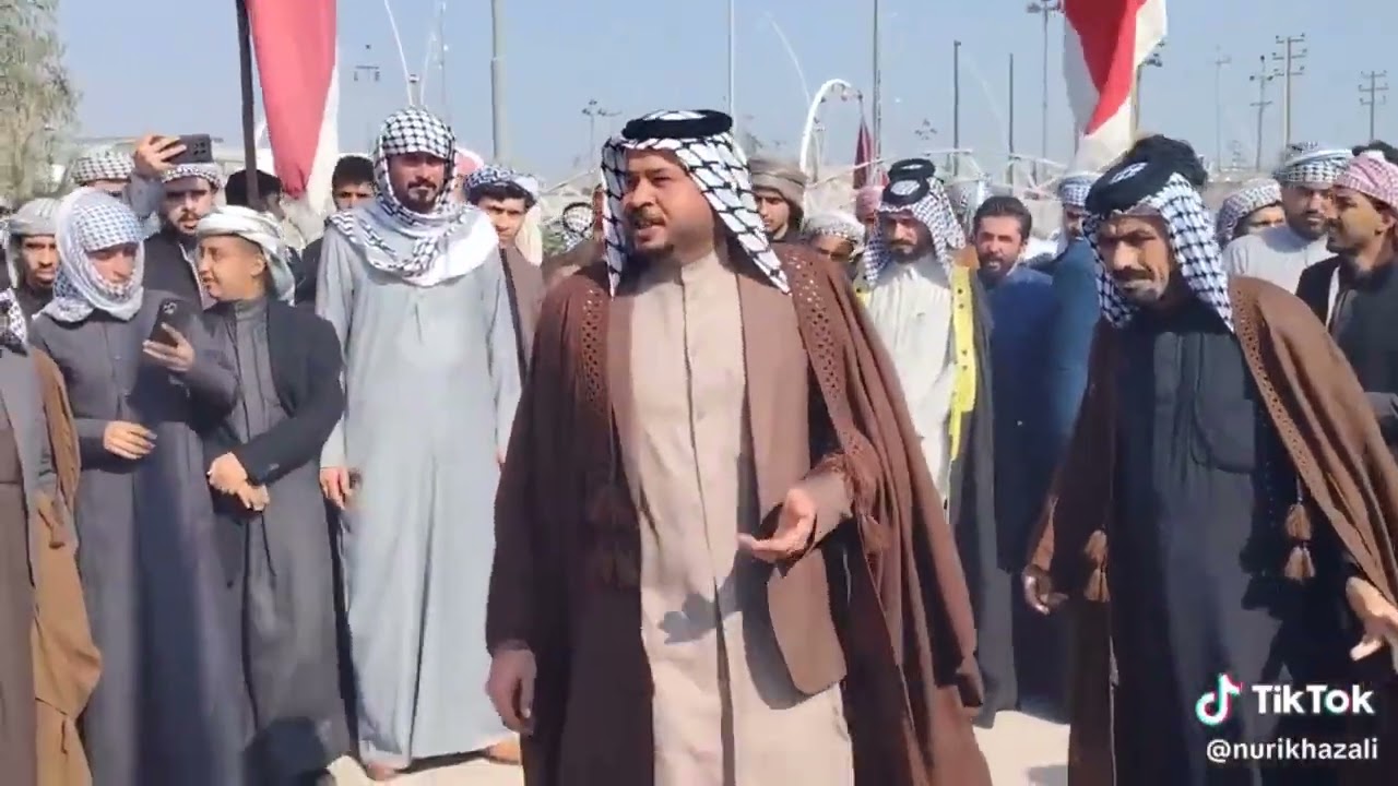 عراضه الغريج ال رحمه الشيخ عبد العزيز آل جوال فاتحه رزاق مطير اخ الشيخ أبو كاظم بجاي الخزعلي
