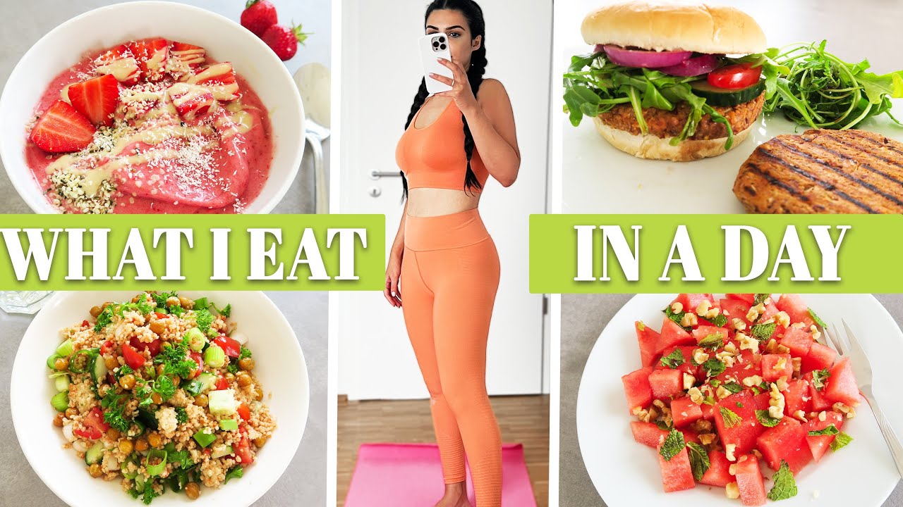 ABNEHMEN MIT DIESEN REZEPTEN 😋 WHAT I EAT IN A DAY VEGAN 🌱 | KINDOFROSY