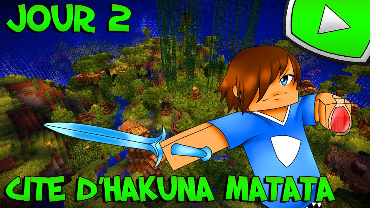 Cité d'Hakuna Matata : Chasse Ouverte | Jour 2 - Minecraft