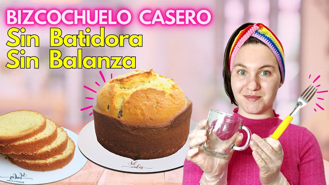 Bizcochuelo Casero Super Fácil Receta Que No Falla - Sil Cakes