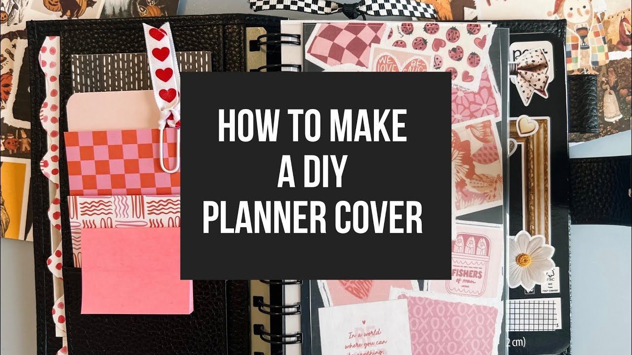 DIY Planner Cover - How To Video - Pocket Day Designer