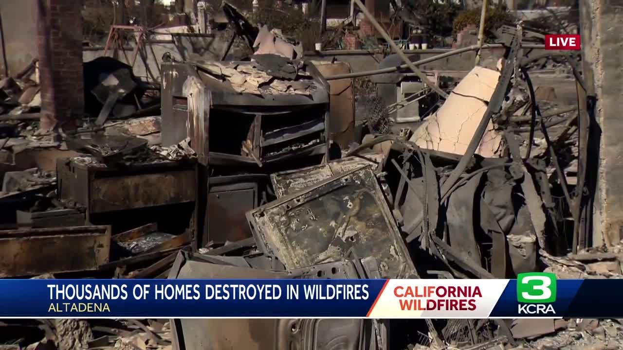 LA wildfires | Santa Ana winds pose concerns | Updates at 12 p.m. January 14