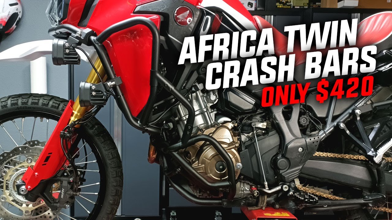 Защитные дуги Africa Twin Full всего за 420 долларов.