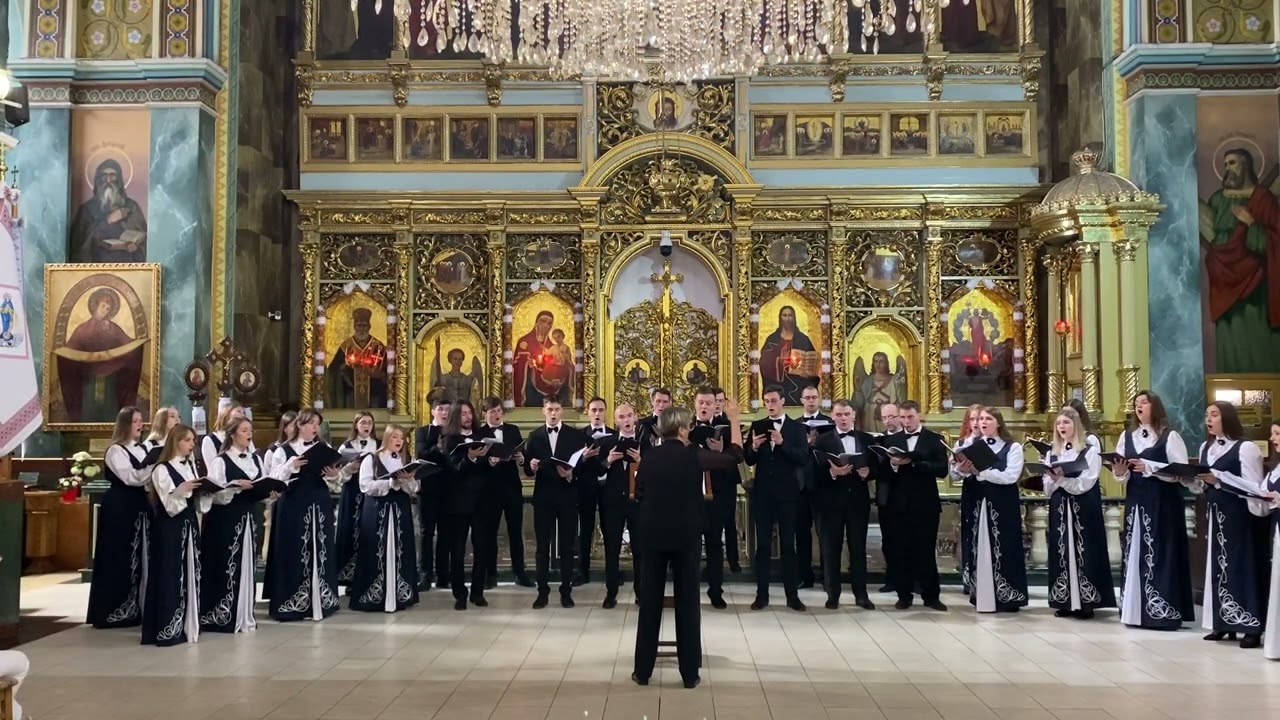 Студентський хор ОНМА ім.А.В. Нежданової|Фрагменти виступу в рамках фестивалю 
