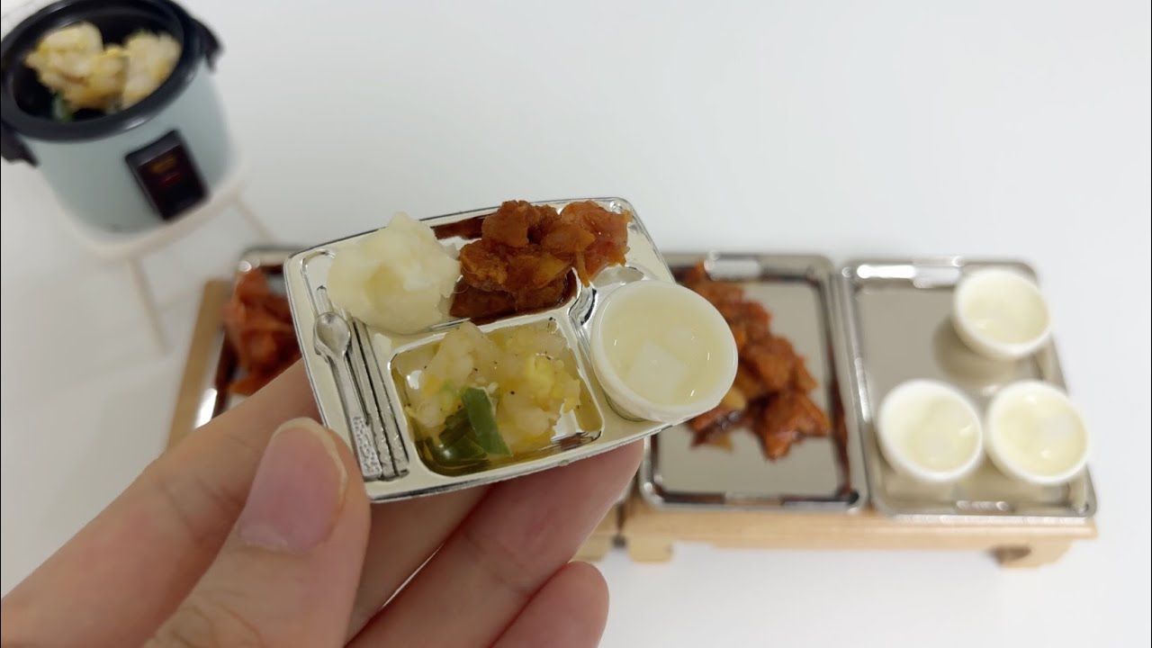 [미니 식당] 계란밥, 동치미