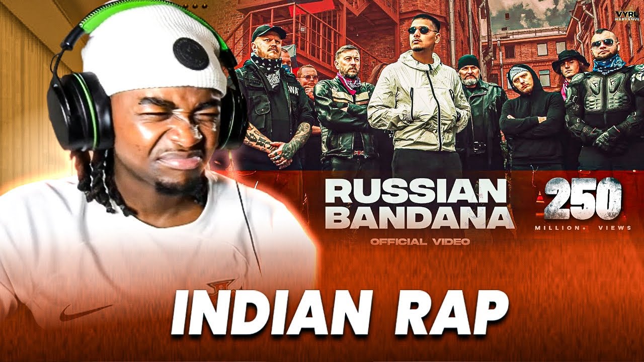 NON INDIAN REACTS!! Dhanda Nyoliwala - Russian Bandana (Music Video) | Deepesh Goyal (REACTION)