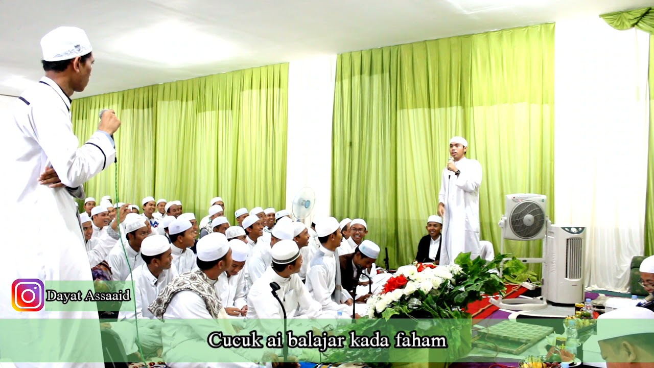 BERPANTUN santri ponpes Nurul Muhibbin BARABAI ( Bahasa Banjar )