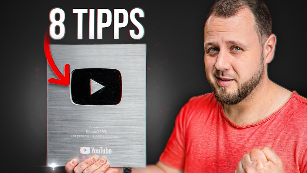 Mit diesen 8 TIPPS einfacher zum VOLLZEIT YouTuber