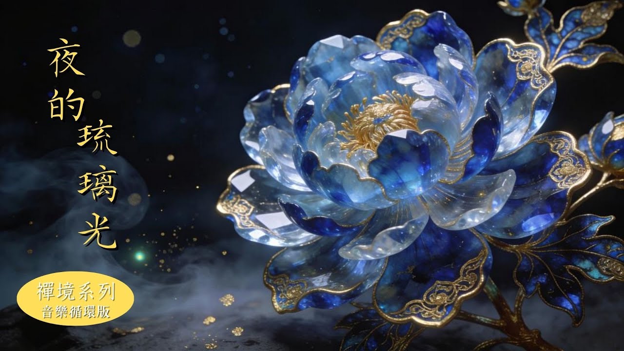 【純音樂】夜的琉璃光｜1小時 鋼琴弦樂純享版｜無人聲 無環境音｜深度放鬆、靜心閱讀、思緒沈澱