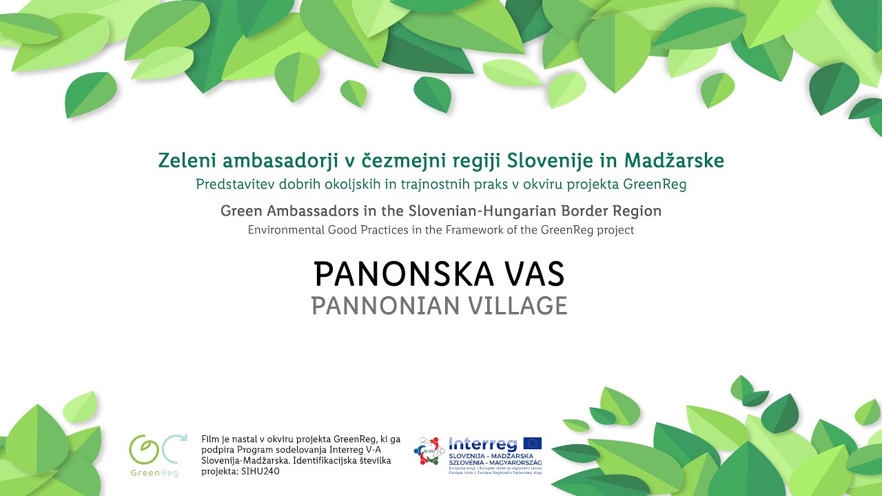 GREENREG SLOVENIJA/ PANONSKA VAS