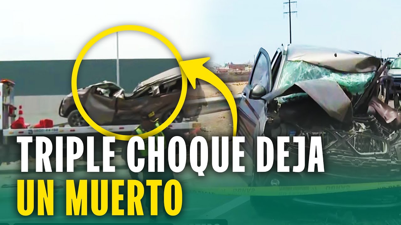 Trágico accidente deja un muerto y cinco heridos en plena Panamerica Sur