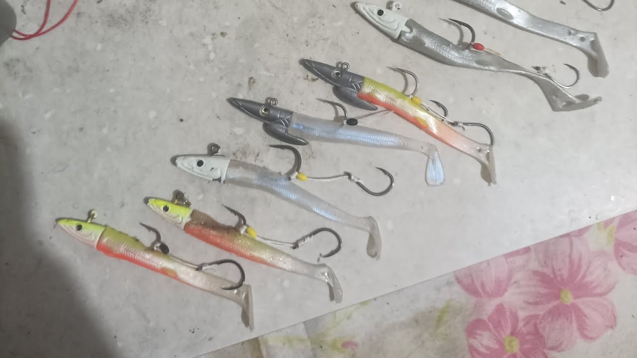 Silikon yemlere Hırsız iğne uygulaması 10gr ve 5.5gr