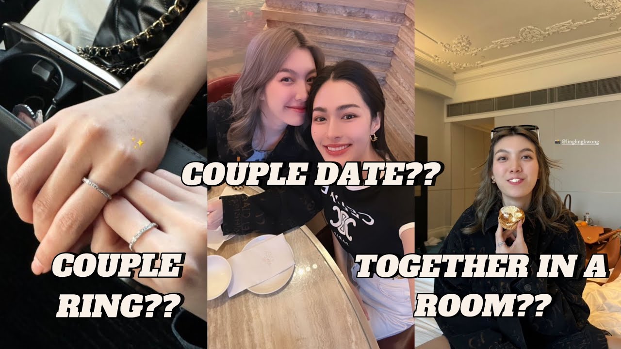 (LingOrm) COUPLE RING AND EARRINGS AND MATCHY INSTA HOTEL ROOM PHOTOS!!
