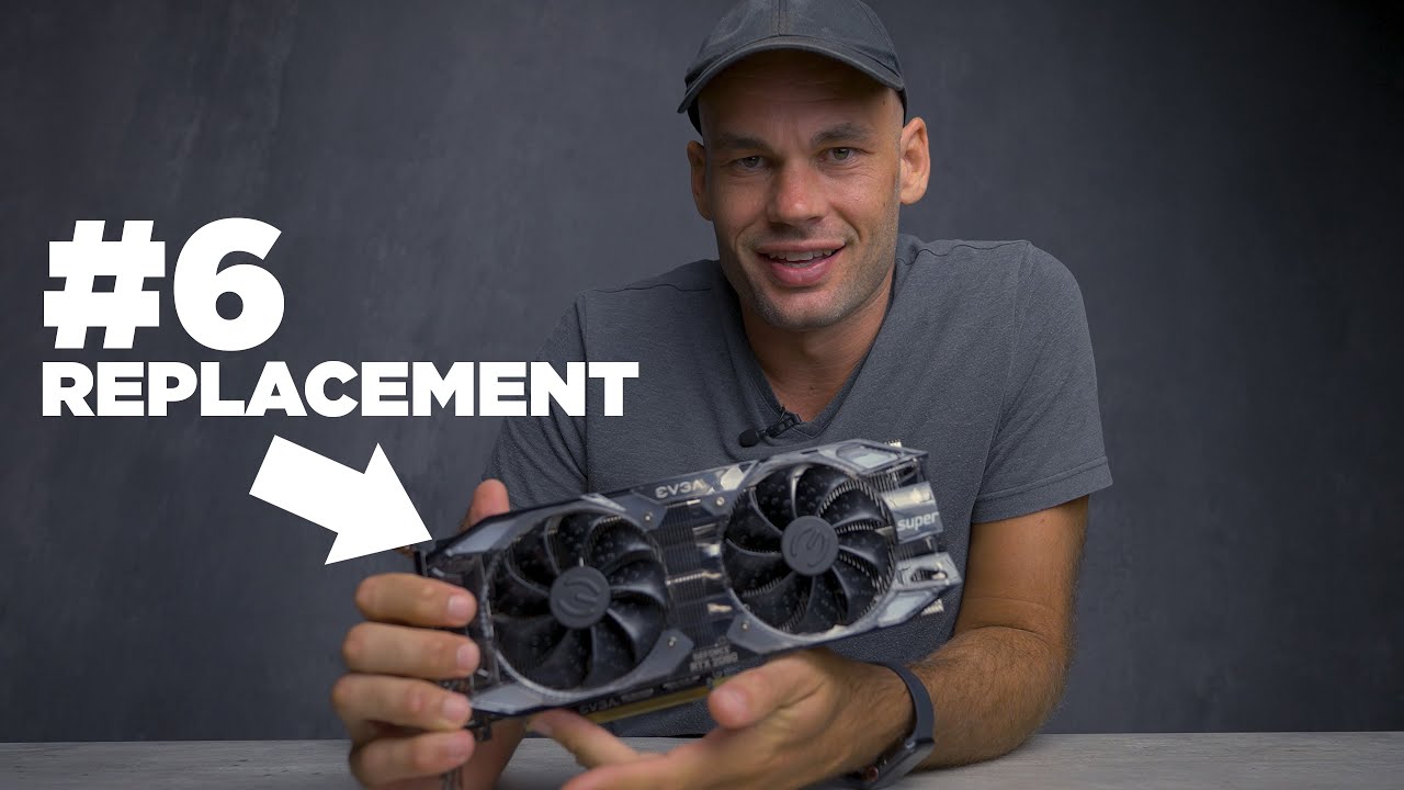 5 Broken EVGA RTX Graphics Cards. I'm done