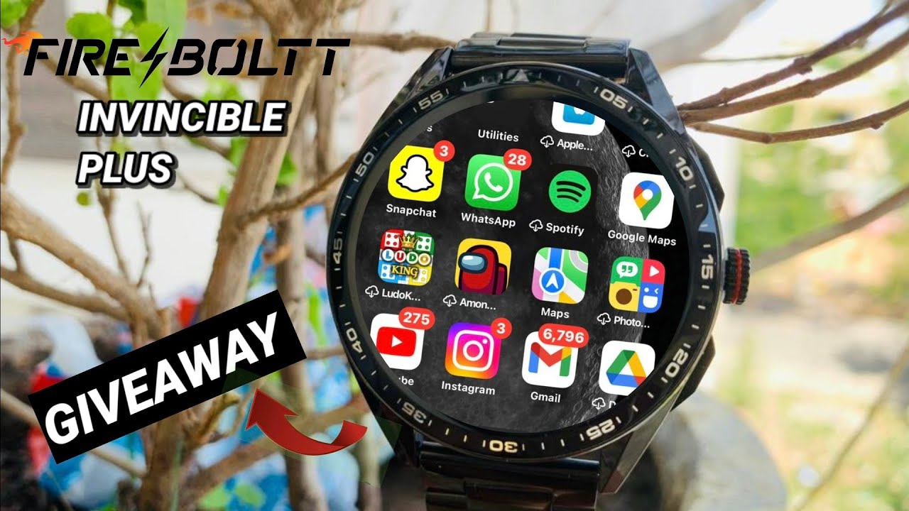 Fire⚡️boltt Invincible Plus Smartwatch Review..🔥 | Best Premium Segment Smart Watch Under 4000 💯