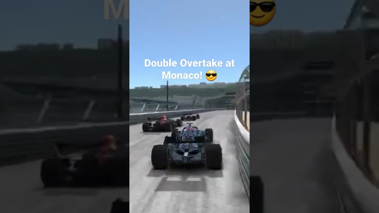 Double Overtake at Monaco without touching the walls! Real Racing 3