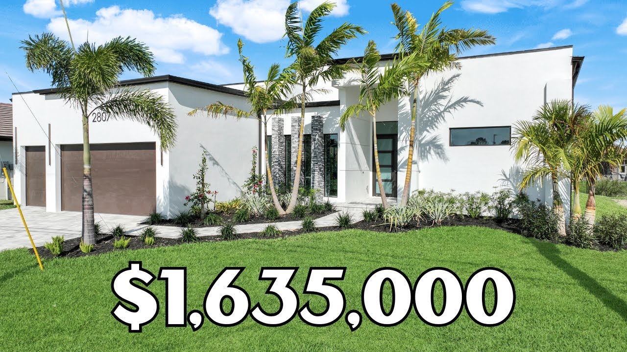 Inside the STUNNING Luxury Cape Coral Homes For Sale in Florida