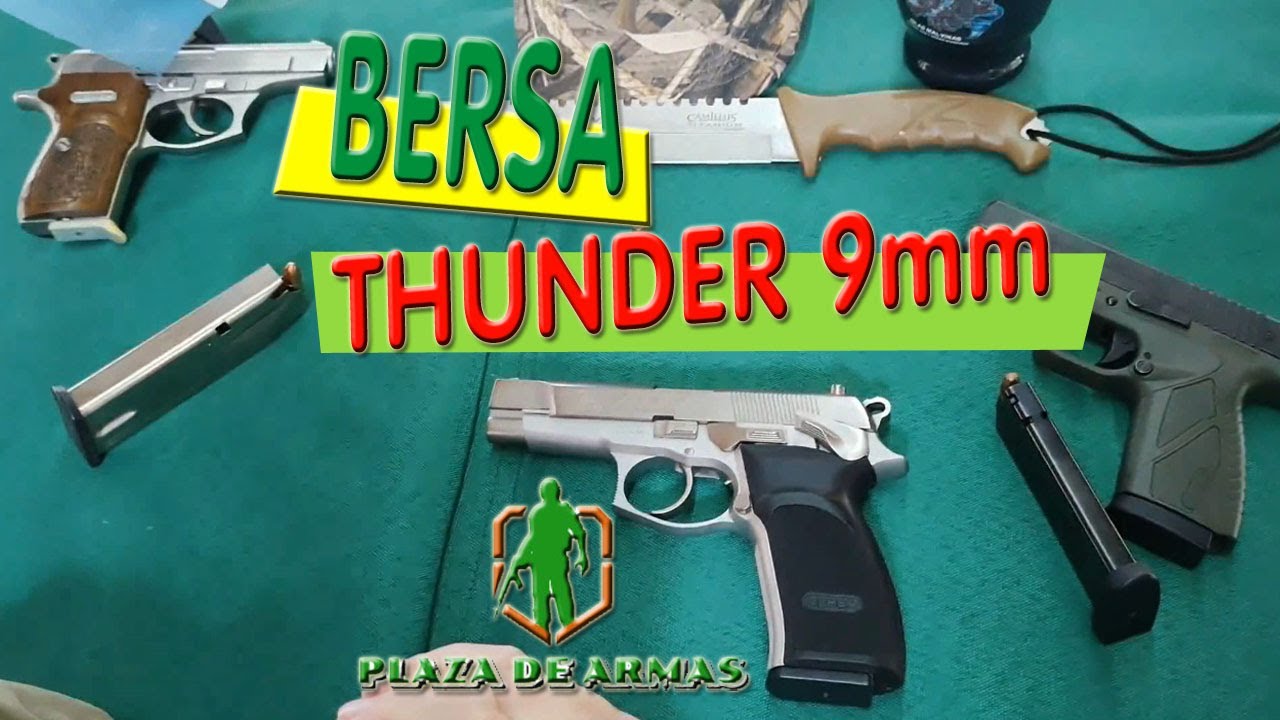 Pistola Bersa Thunder 9 mm