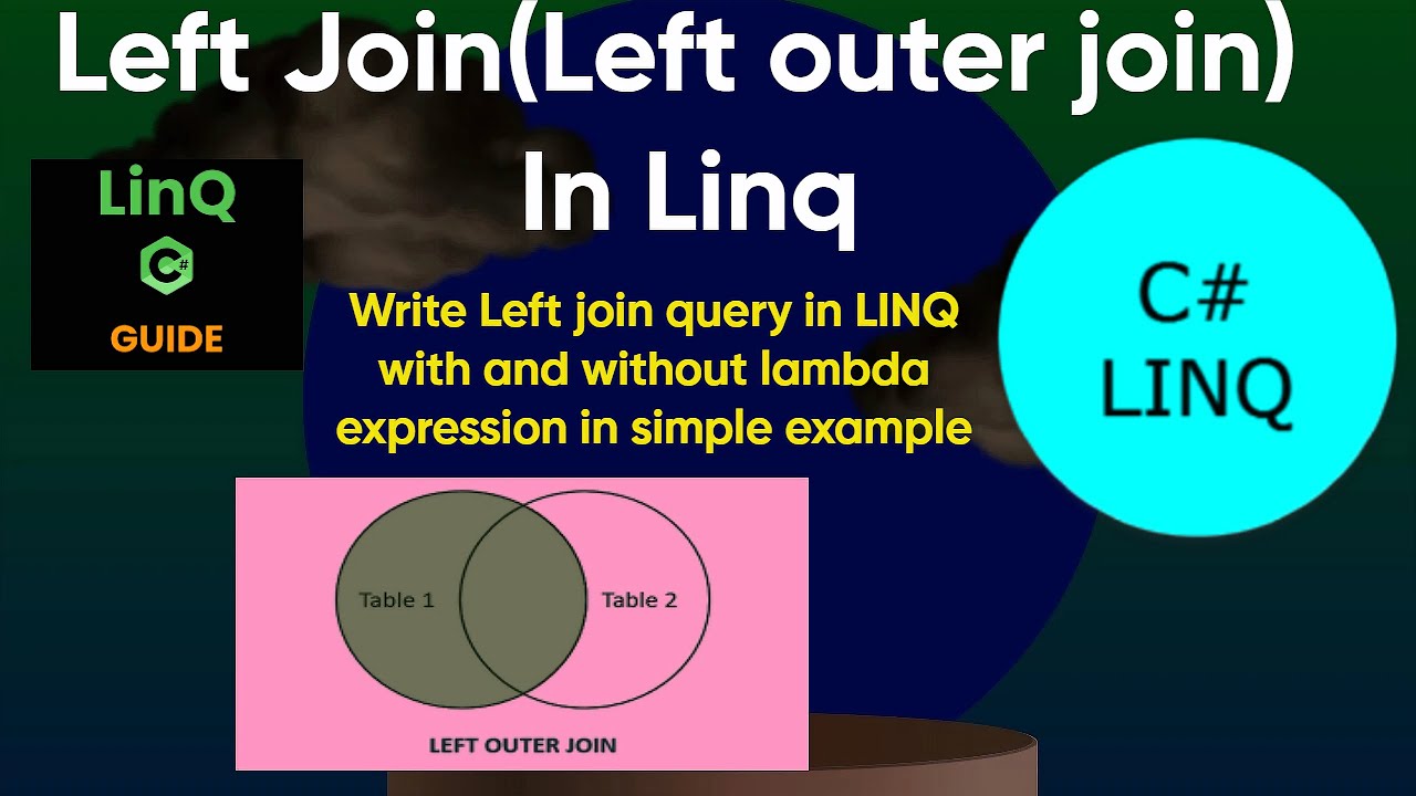 Left outer join in LINQ