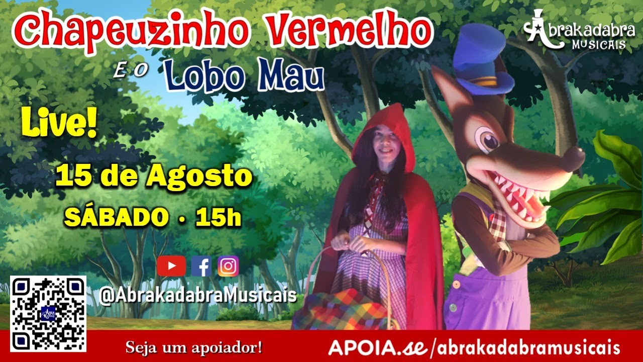 Teatro Em Casa - CHAPEUZINHO VERMELHO E O LOBO