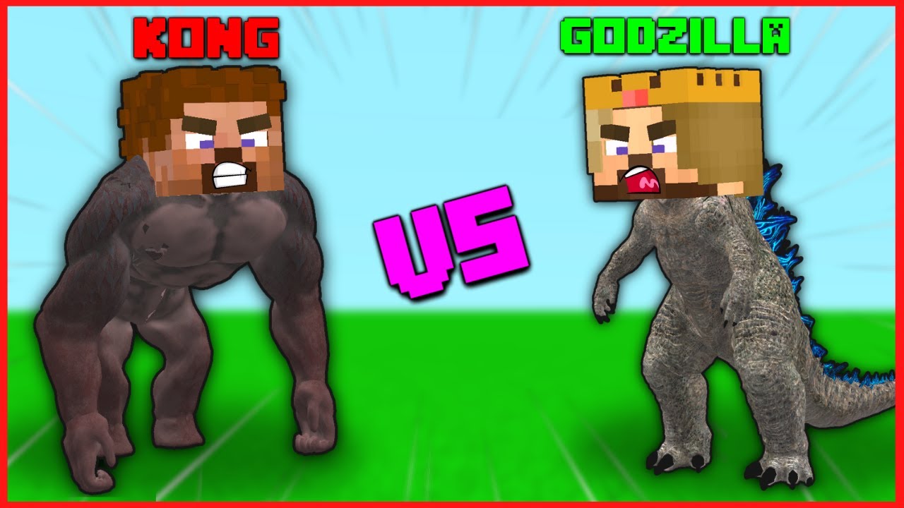 KONG FAKİR VS GODZİLLA ZENGİN! 😱 - Minecraft