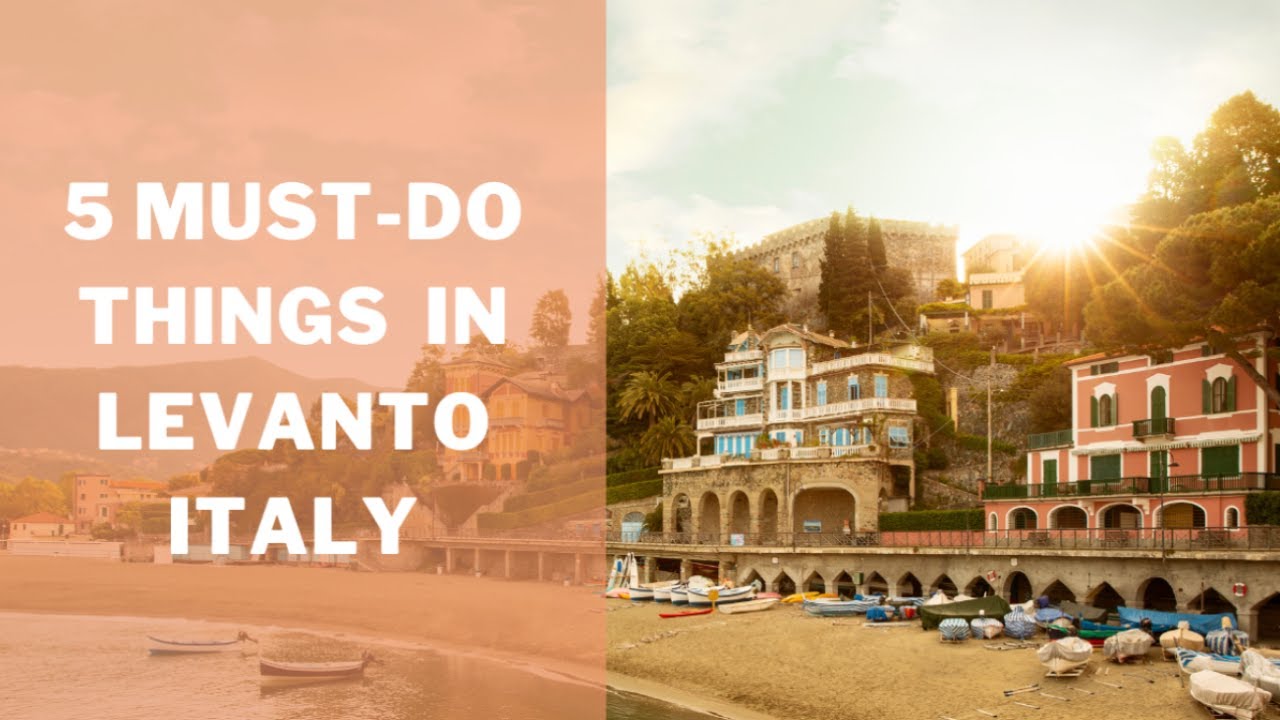 5 Things to Do in Levanto, ITALY 😍!!