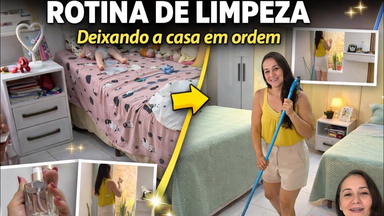 Vida real de dona de casa, tudo limpo e cheiroso. Motivação pra você 