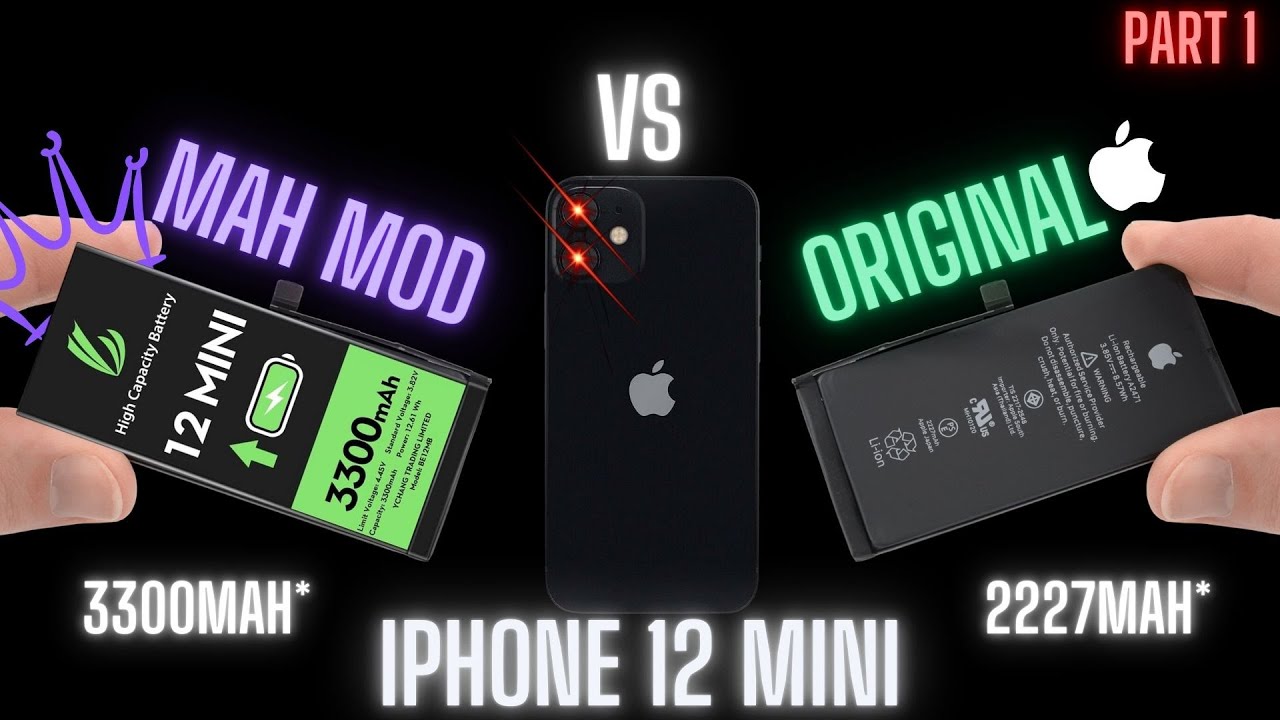 iPhone 12 Mini con mas mAh de batería???? Parte 1