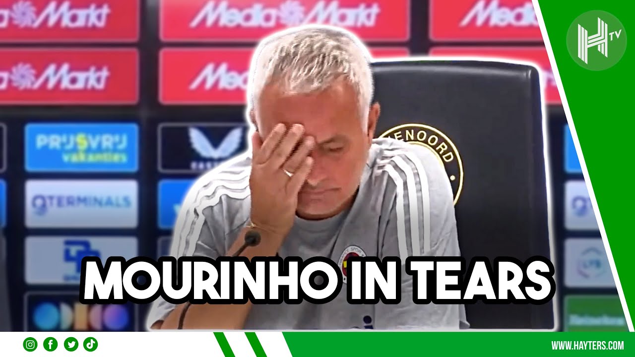 Jose Mourinho CRIES as he pays tribute to former player Jorge Costa 😥💔