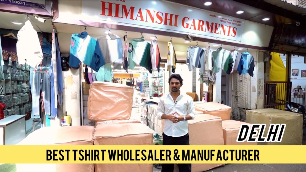 Tshirts Manufacturer in Delhi / Gandhi Nagar Market / Himanshi Garments / Mayfair 