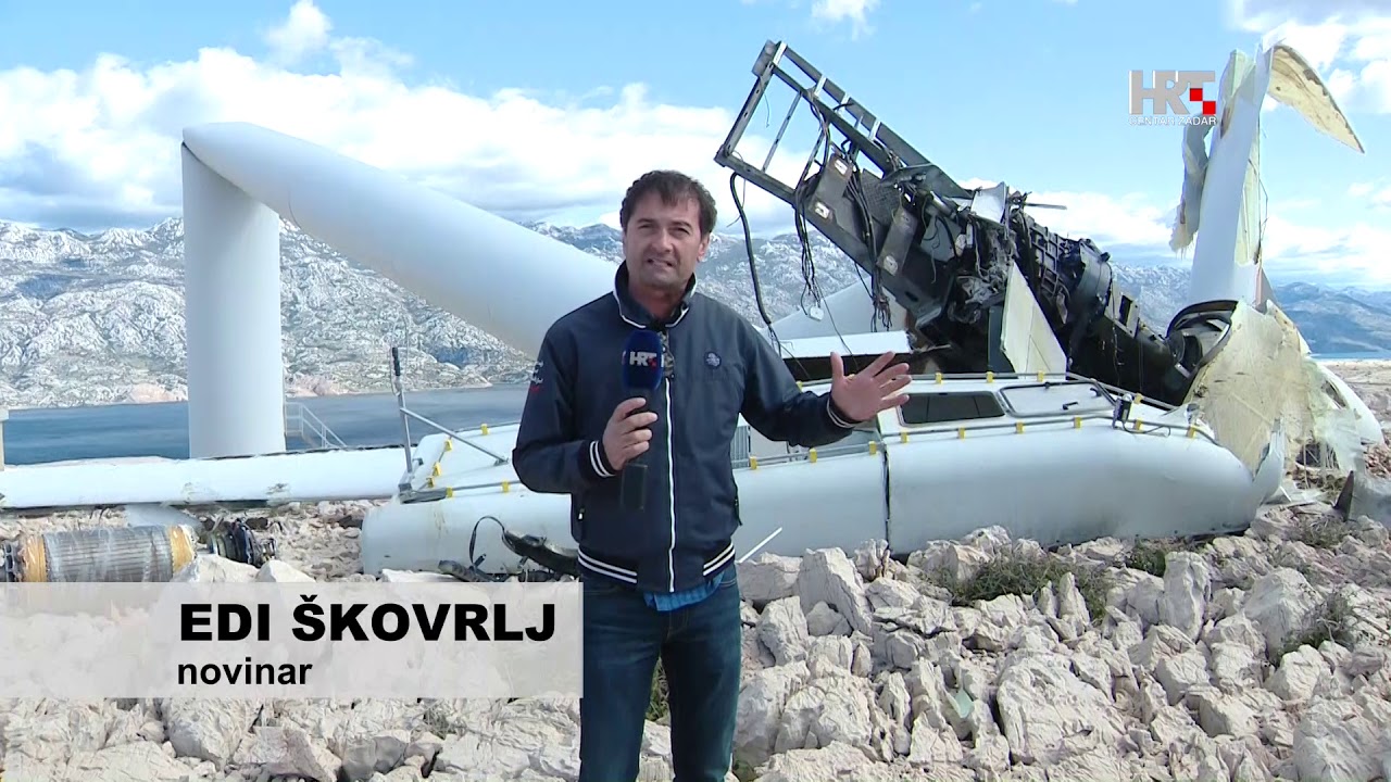 Bura srušila vjetroelektranu