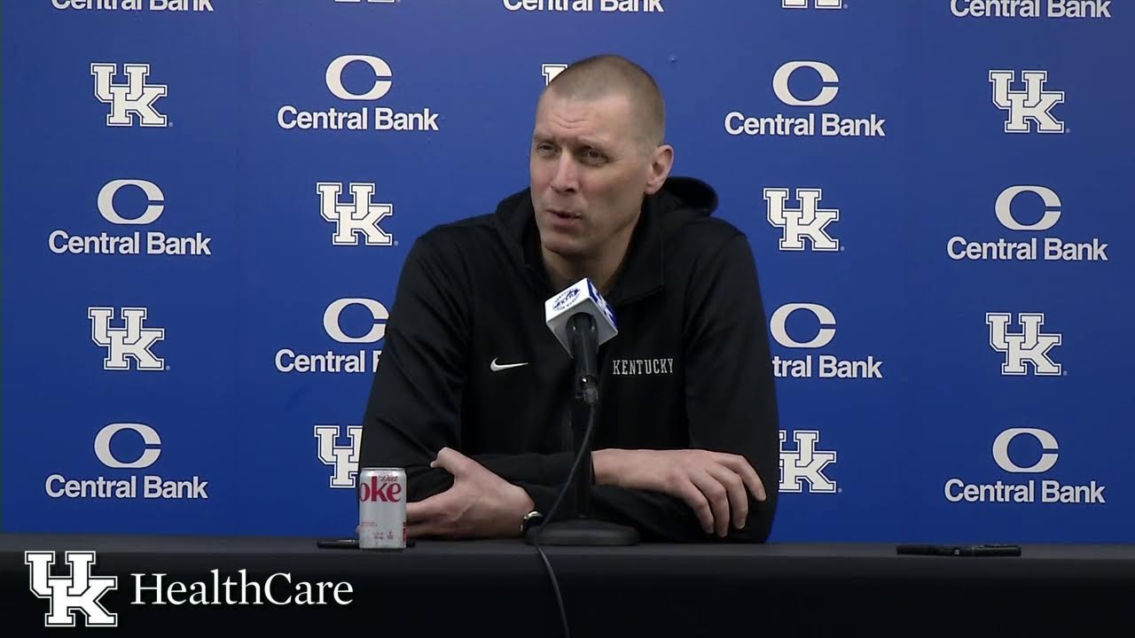 Coach Pope - Pre-Florida Press Conference presented by UKHealthCare