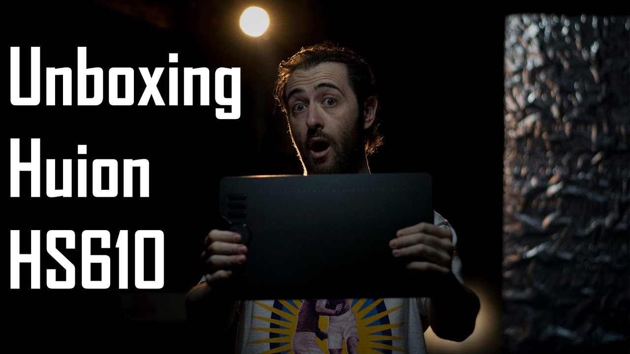Unboxing e recensione tavoletta grafica Huion HS610