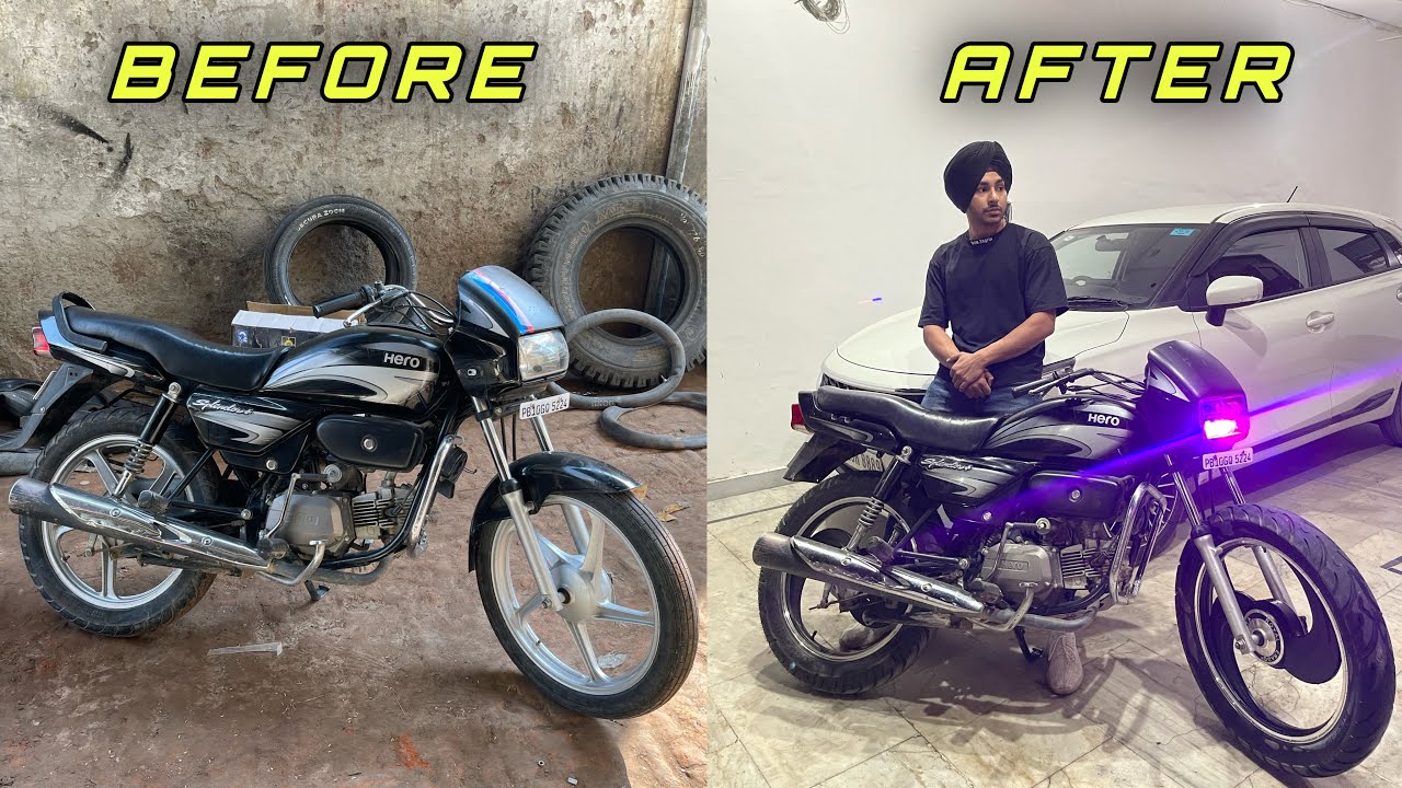 SPLENDOR MODIFICATION 2022 IN INDIA - CHEAPEST PRICE 😍🔥