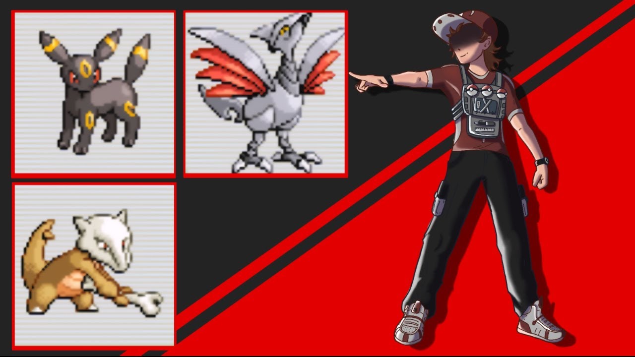Emerald Battle Tower: (Skarmory, Umbreon, and Marowak)