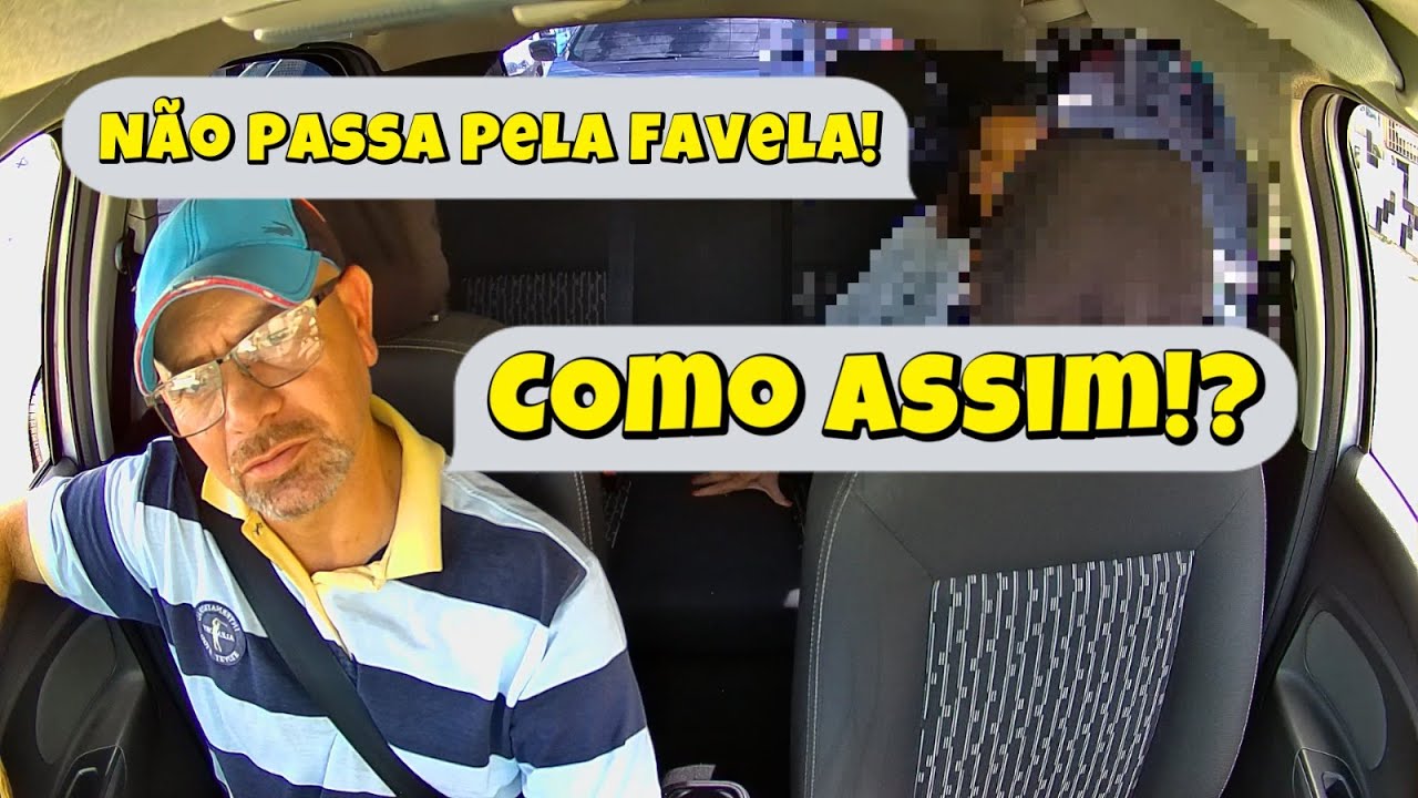 Passageira Não Queria Passar Pela ''Favela