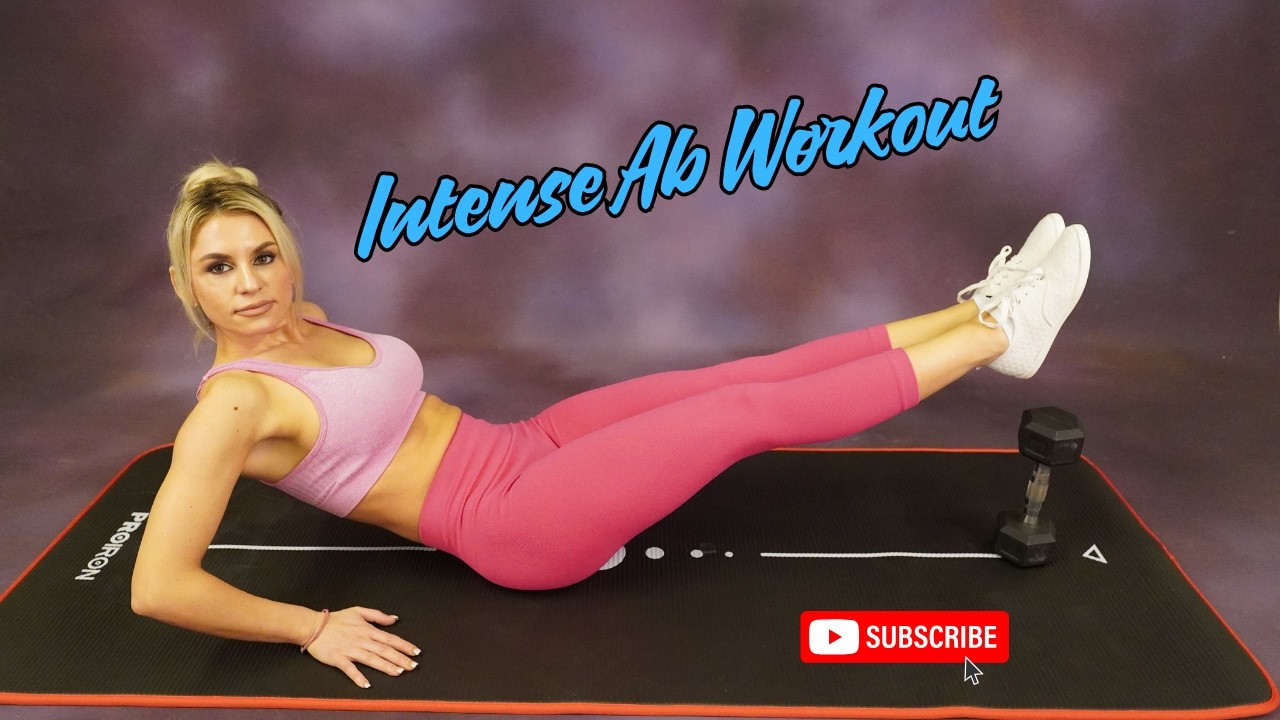 INTENSE Weighted Ab Workout | Build a Strong Core