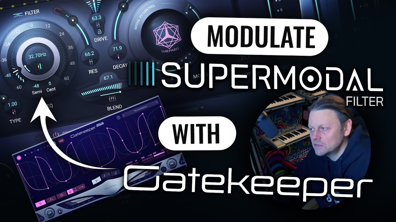 How to modulate Supermodal with Gatekeeper with CV and MIDI