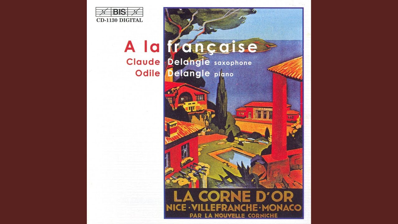 Tableaux de Provence: III. La Boumiano (La Bohemienne) [Version for saxophone and piano]