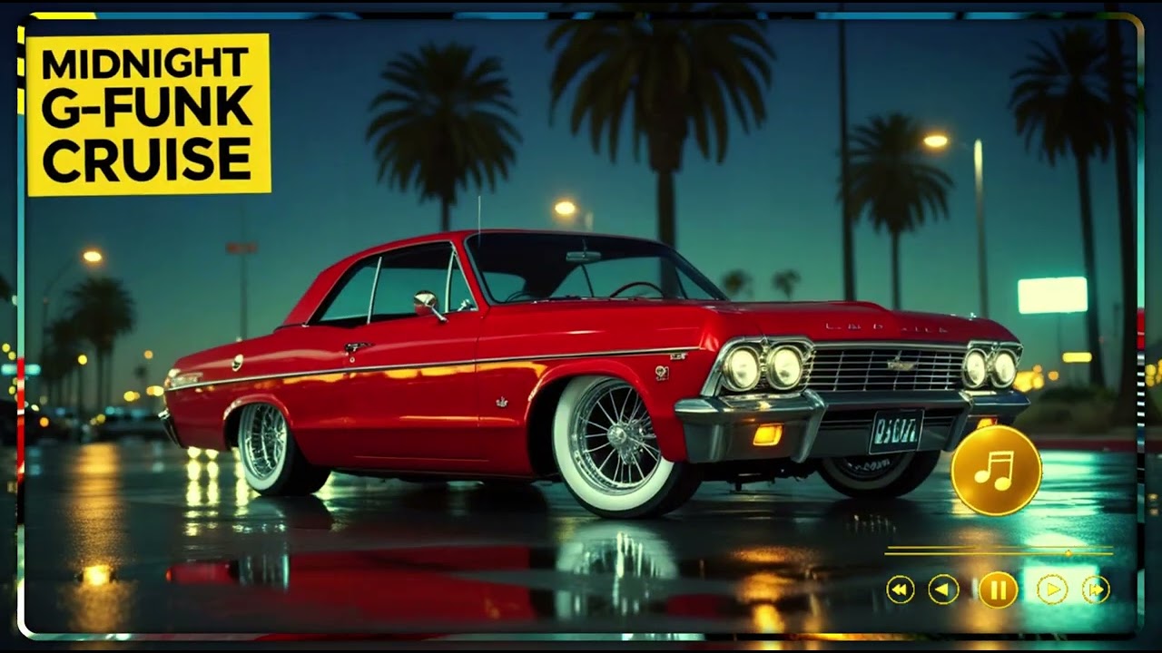 Night Drive Through LA | Classic 90s G-Funk Grooves