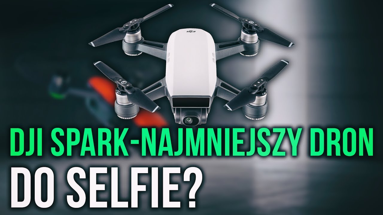 DJI Spark - Najmniejszy Dron do Selfie Sterowany Gestami?!