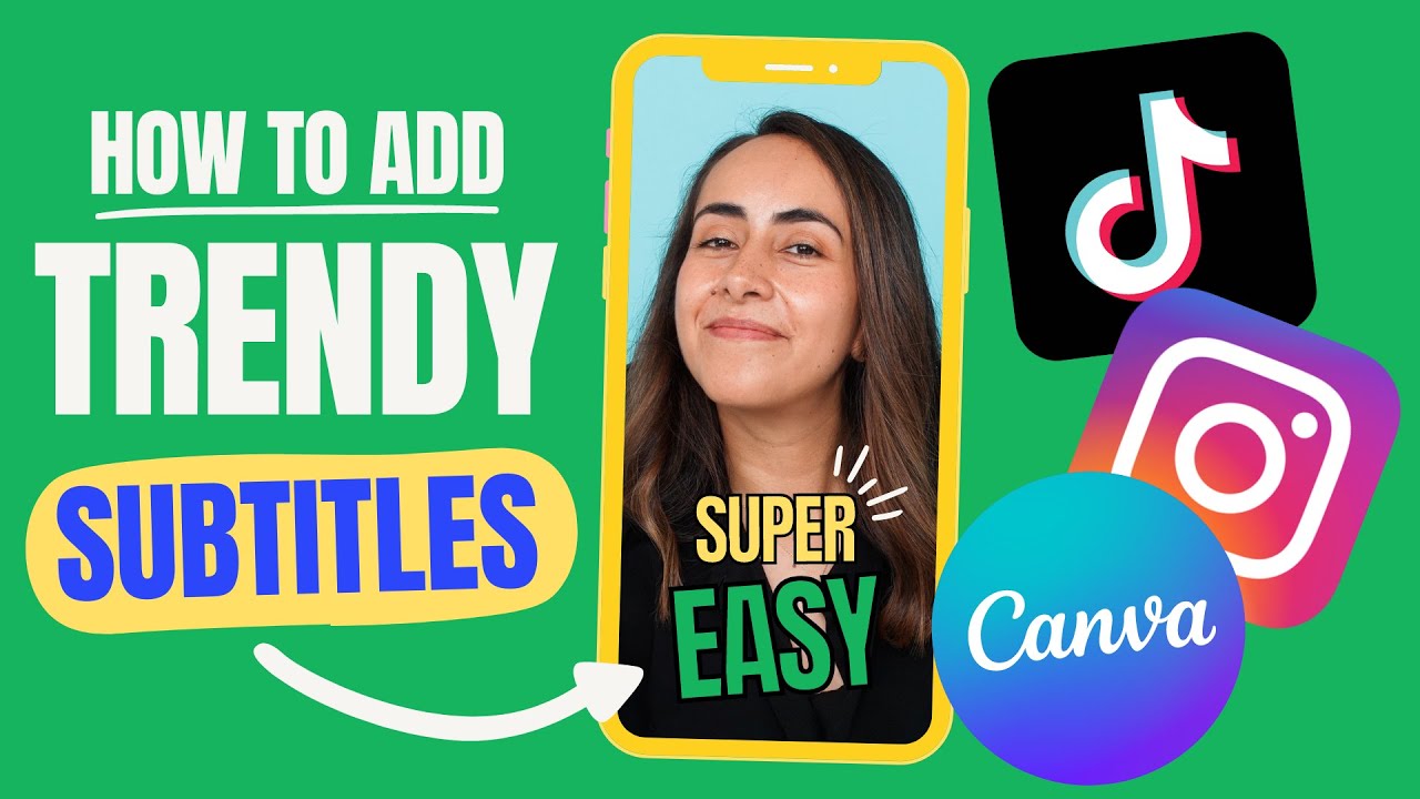 How to add Subtitles to Tiktok & Reels for FREE