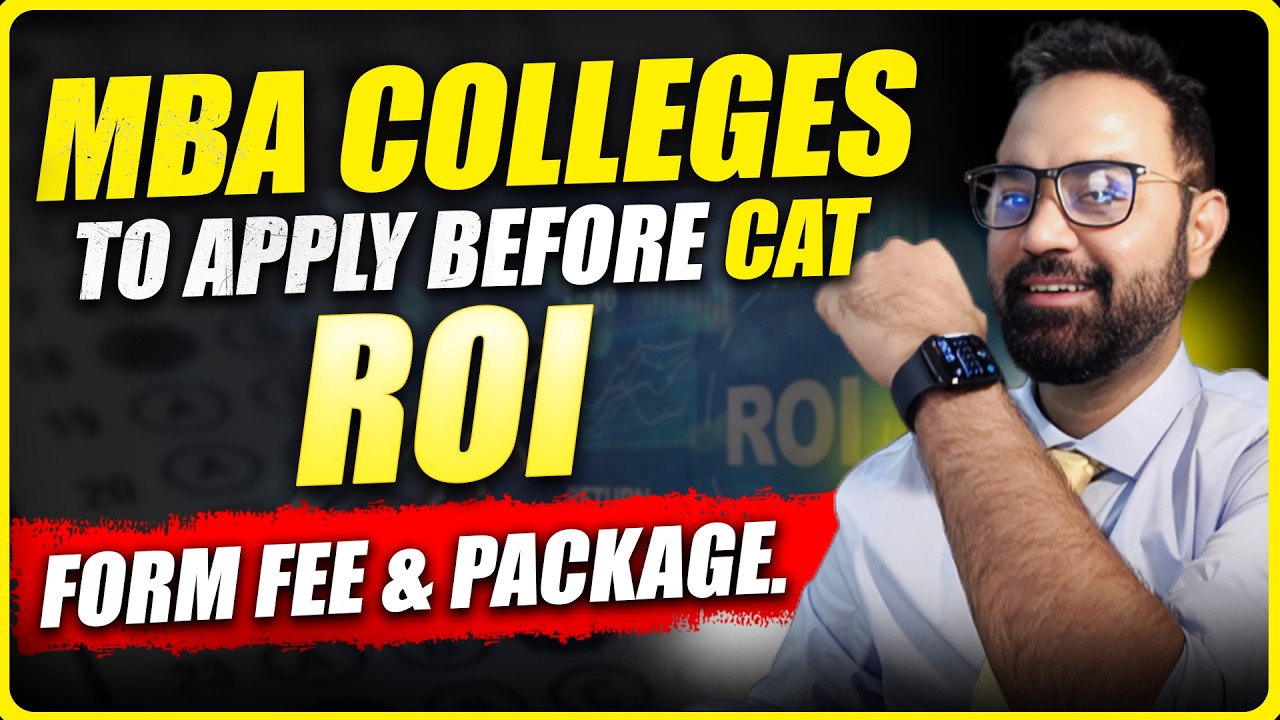 MBA Colleges to Apply before CAT | CAT registration last date 22n Sep | Best B schools