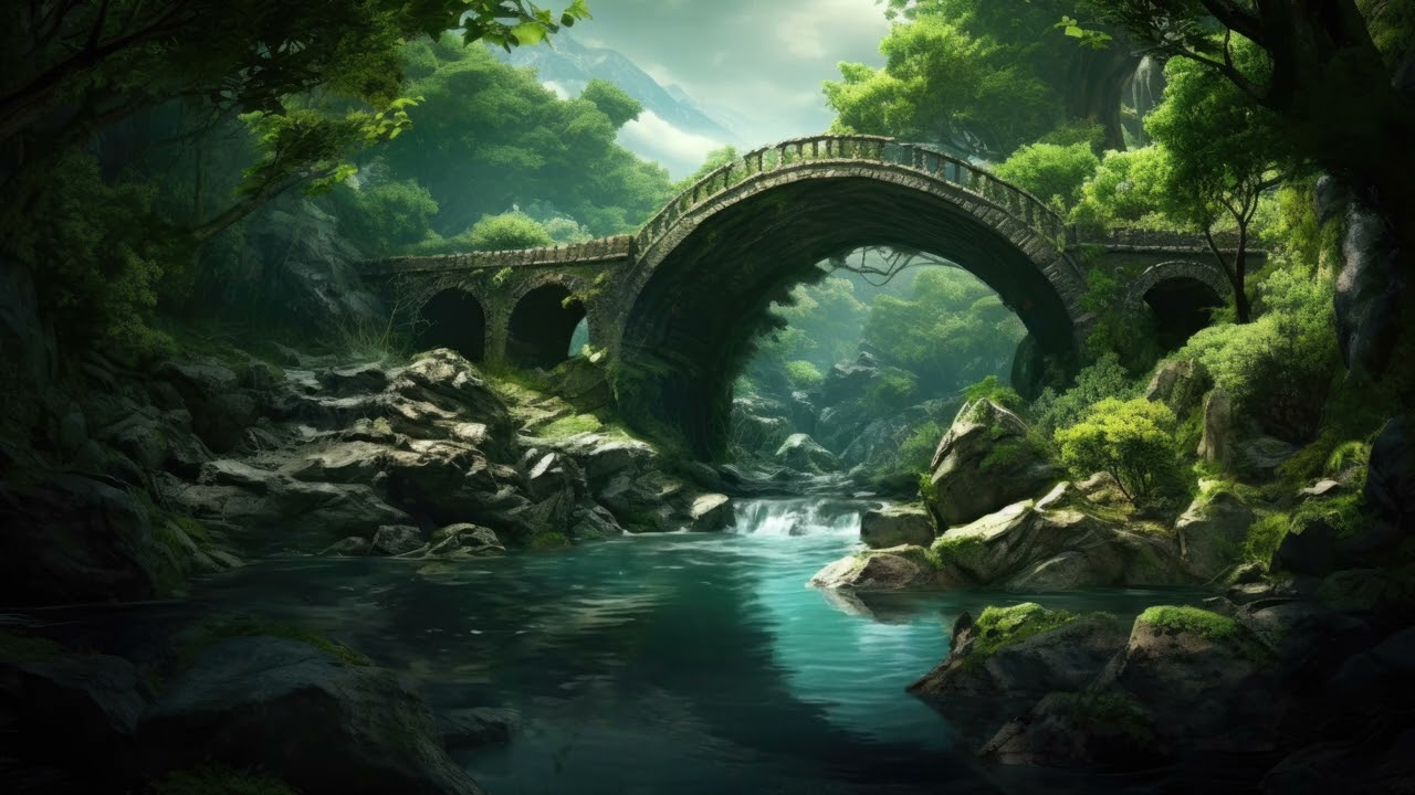 Relaxing Scenery with Calming Ambience #35 (Small River)