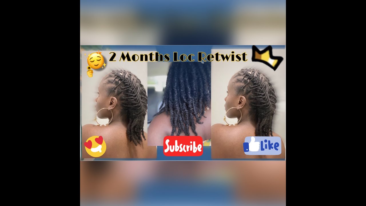 BEFORE & AFTER: LOC RETWIST ✨