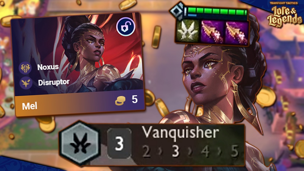 Vanquisher Mel druckt SOOO viel Geld! | TFT Set 16 Banger 39