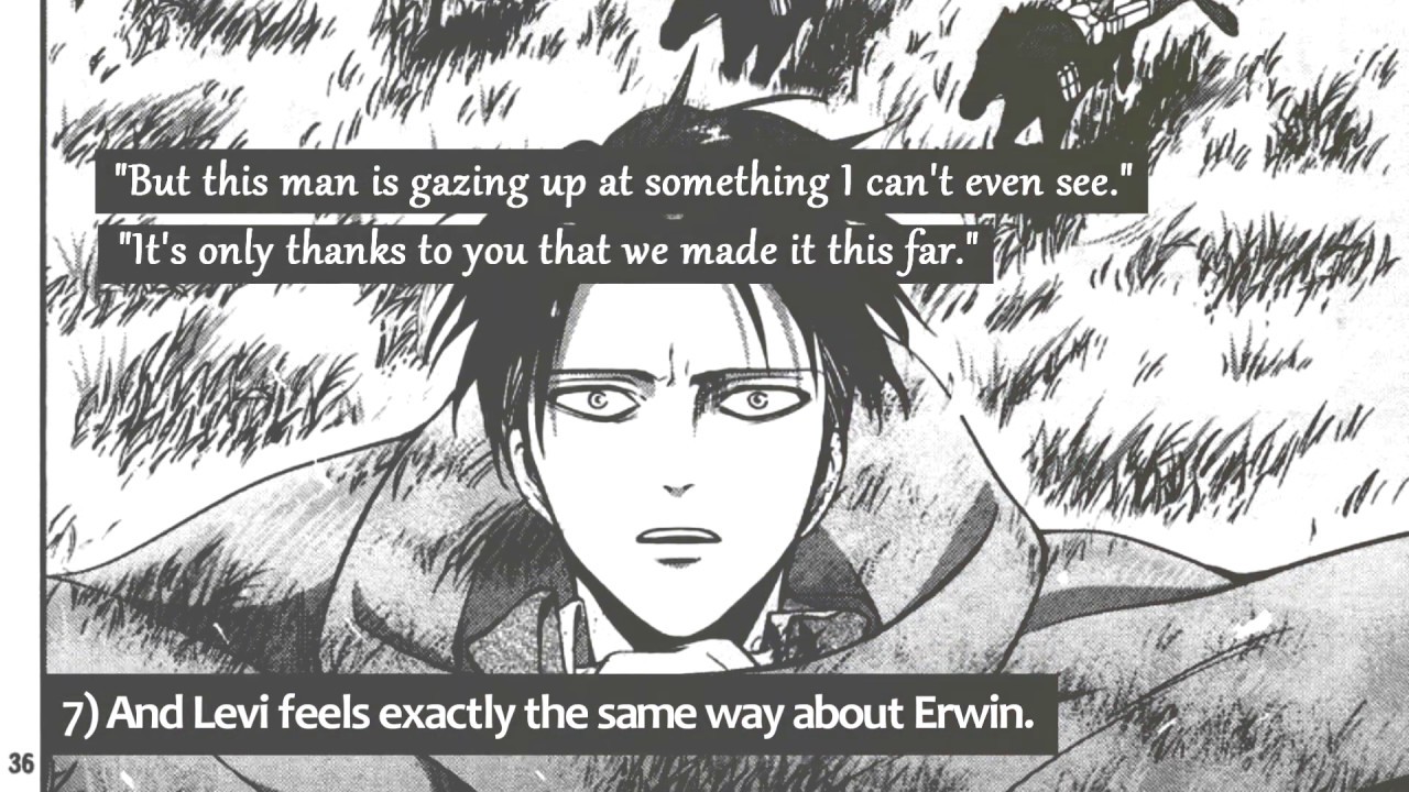22 reasons to ship Erwin and Levi