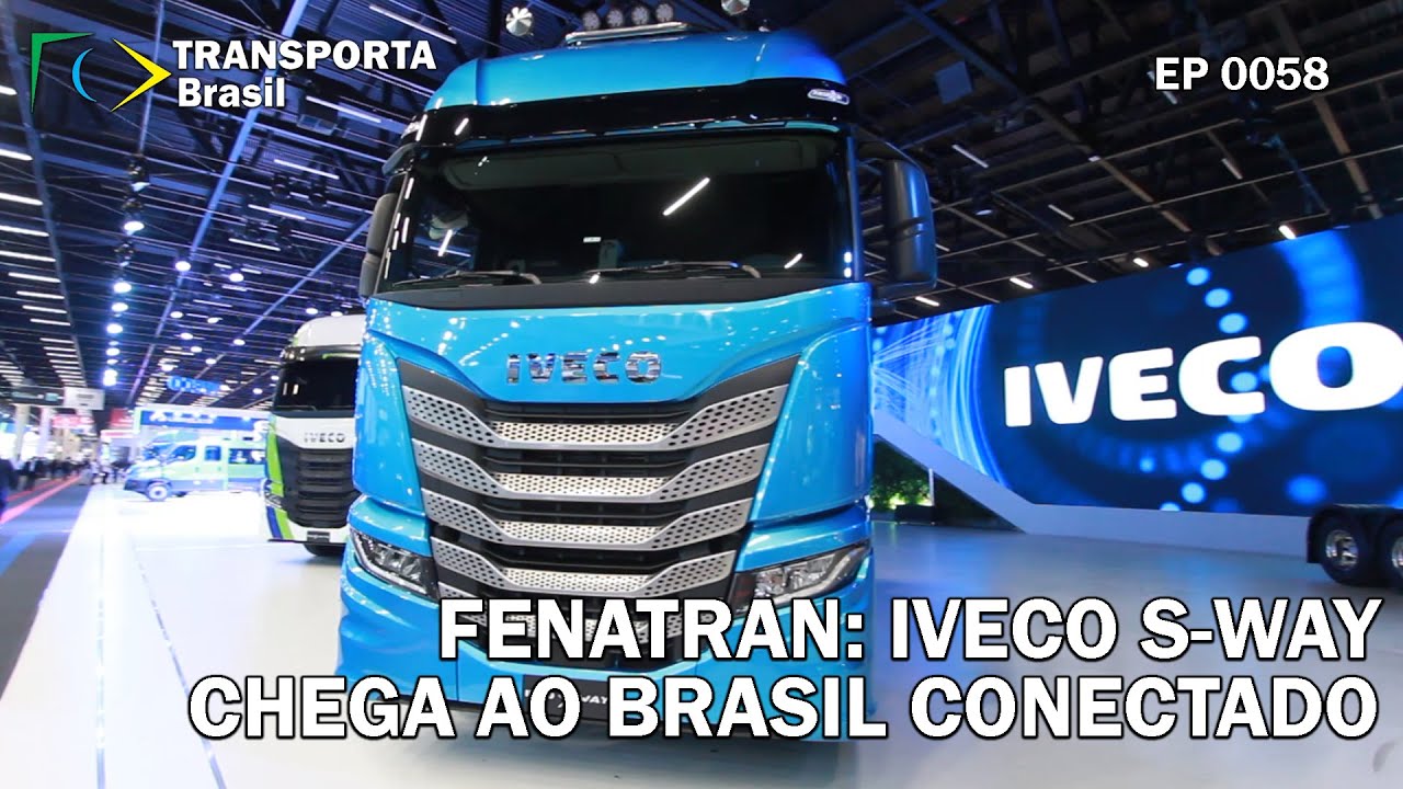 FENATRAN: Extrapesado S-Way da IVECO chega conectado